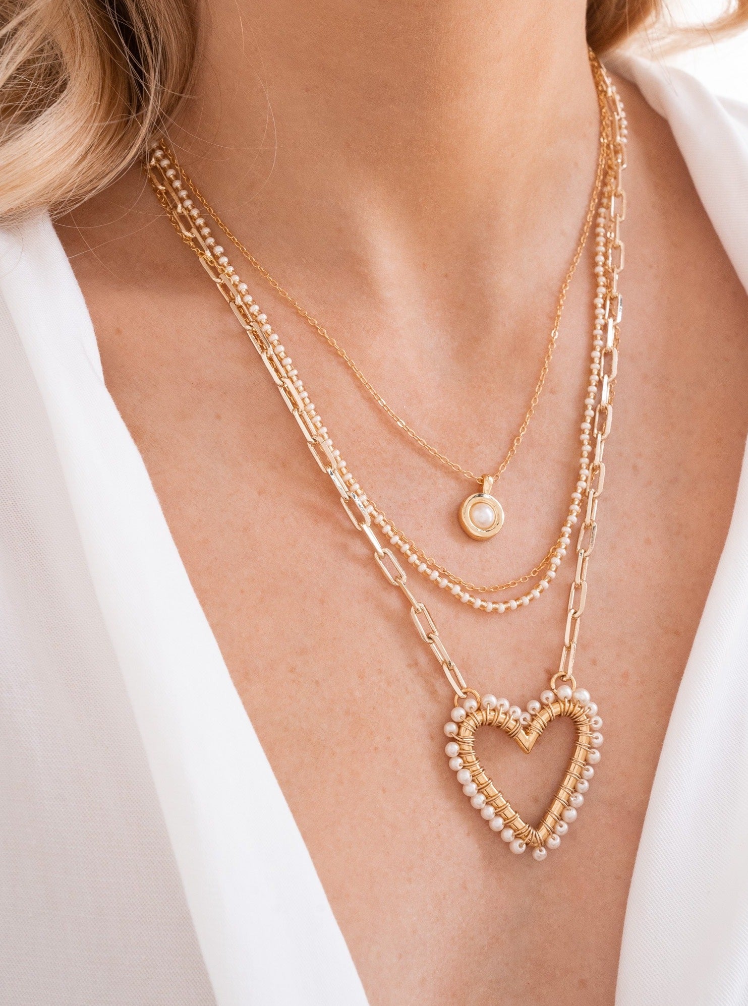Love Pearls Necklace